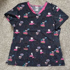 Hello Kitty Scrub Top